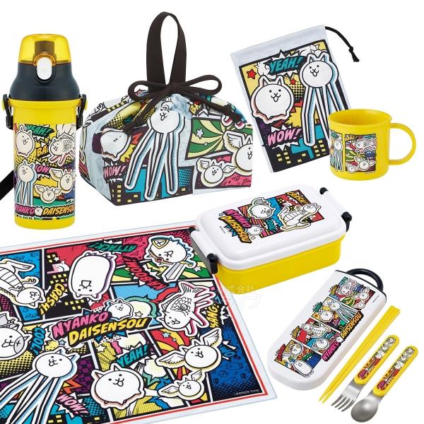 にゃんこ大戦争 26 お買得7点セット お弁当箱 角型 450ml トリオ