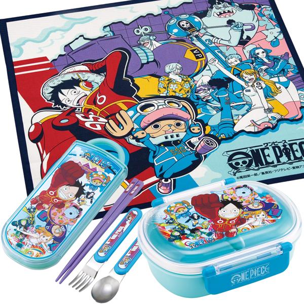 ワンピース 抗菌 お弁当箱 中子付 360ml トリオ ランチクロスセット