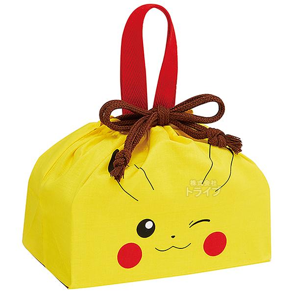 他サイト： ポケモン ピカチュウ フェイス ランチ巾着 KB7 ネコポス対応品 635007の商品画像