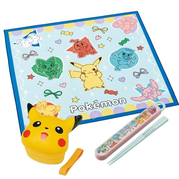 ポケモン Popping Up ダイカットランチボックス 箸＆箸箱 ランチクロス