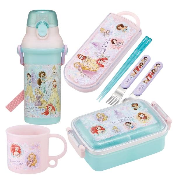 ディズニー プリンセス 25 お買得4点セット 流行る 抗菌 角型お弁当箱 