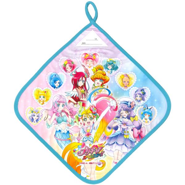 トロピカル ジュ プリキュア プリキュアオールスターズ 抗菌加工 マイクロファイバーループ付きハンドタオル ネコポス対応品 Rtm Trppr A おもちゃ通販 トライブ 通販 Yahoo ショッピング