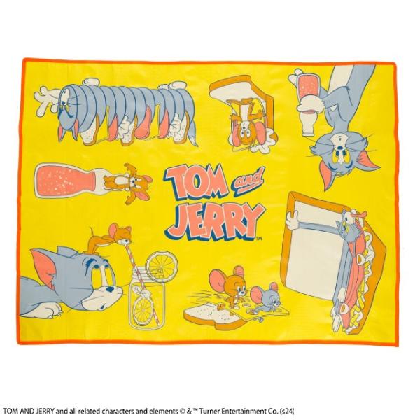 他サイト： レジャーシート 90×120cm トムとジェリー ハッピーランチタイム ネコポス対応品 902068の商品画像