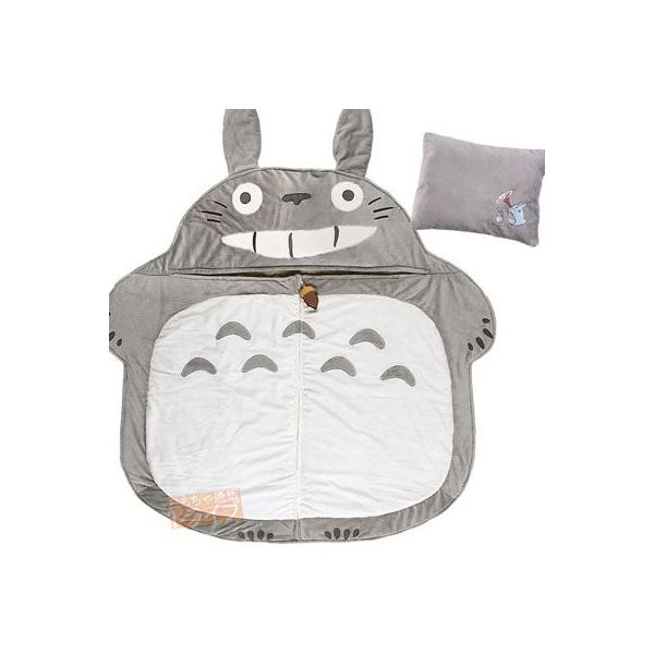 特価50％OFF]となりのトトロ 夢心地 シュラフ 枕付き 寝袋900 368673