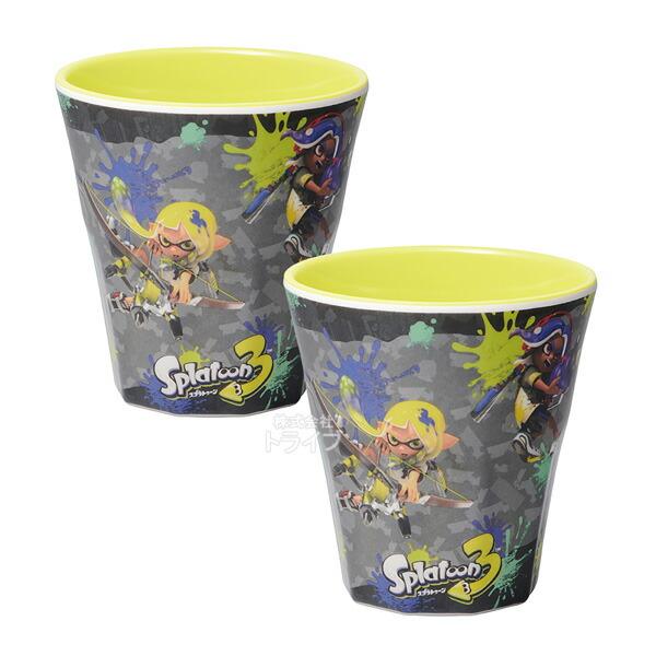 スプラトゥーン タンブラー 2個セット スプラトゥーン3 メラミンタンブラー お買得 2個セット