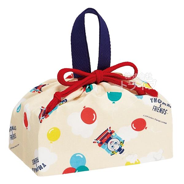 入園 巾着袋 お弁当袋 巾着 ランチバッグ 保育園 幼稚園THOMAS＆FRIENDSきかんしゃトーマス 税込6,600円以上ご注文で送料無料