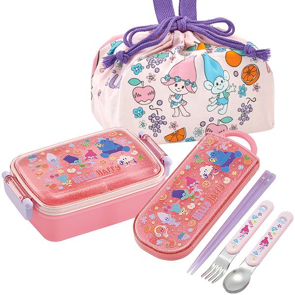 トロールズ 角型お弁当箱 450ml トリオ 巾着セット Tro Kakuset おもちゃ通販 トライブ 通販 Yahoo ショッピング