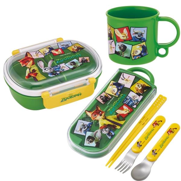 3月上旬入荷予定 ズートピア お弁当箱 中子付 360ml トリオ コップ