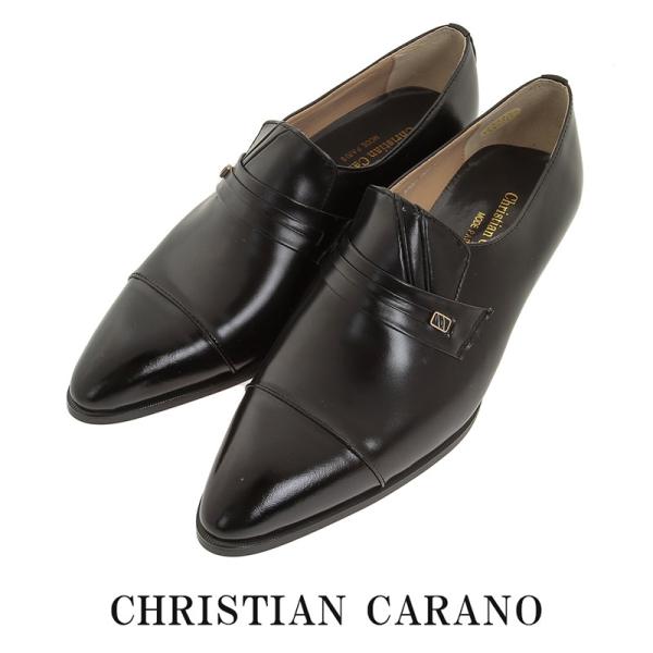 Christian Carano ビジネスシューズ 革靴 本革 幅広 ワイド 6E キングサイズ レザー メンズ ビジネス