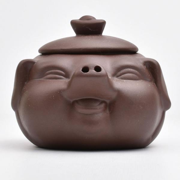 茶壺 急須 中国茶器・紫砂風　豚壺 160ml　