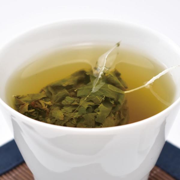 50gで通常販売している金萱米香を三角ティーバッグにしました。