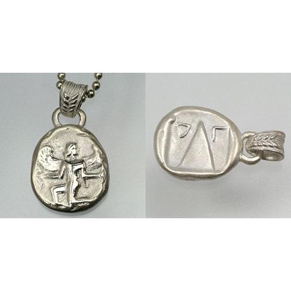 古代ギリシャコイン ギリシャ神話 アテネ/弓と棍棒 シルバー925 ギリシャ製 古代ギリシャコイン ギリシャ神話 アテネ/弓と棍棒 シルバー925