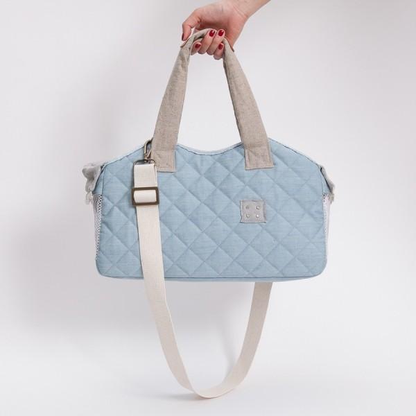 ルイスドッグ Louisdog Tote Bag Lin N Den ラッキーブルーデニム Grand 小型犬 犬用 ペット キャリーバッグ セレブ Technoabout Com