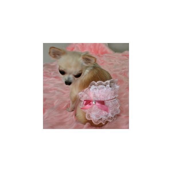 フリフリパール マナーバンド Purple M 小型犬 犬用 マナーバンド マーキングガード マナーベルト Basketball Mk