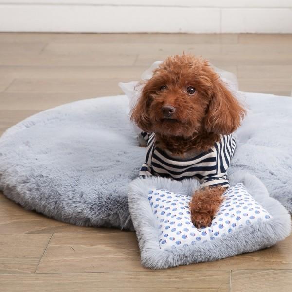 ルイスドッグ Louisdog Anywhere Rug Fur Grand 小型犬 マット ラグ セレブ Khabarbani Com