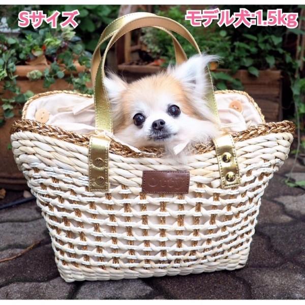 オッティ Otty キャリーカゴバッグ S 小型犬 犬用 ペット キャリーバッグ セレブ 062 S Tiara Pets Japan 通販 Yahoo ショッピング