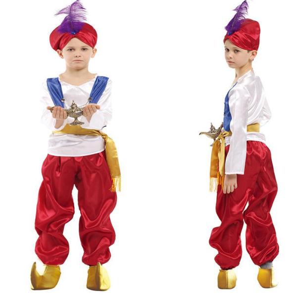 ハロウィン衣装 子供 魔法のランプ コスチューム アラビアン ベリーダンス キッズ用 プリンス 王子様 仮装 パーティー イベント 学校祭 学園祭