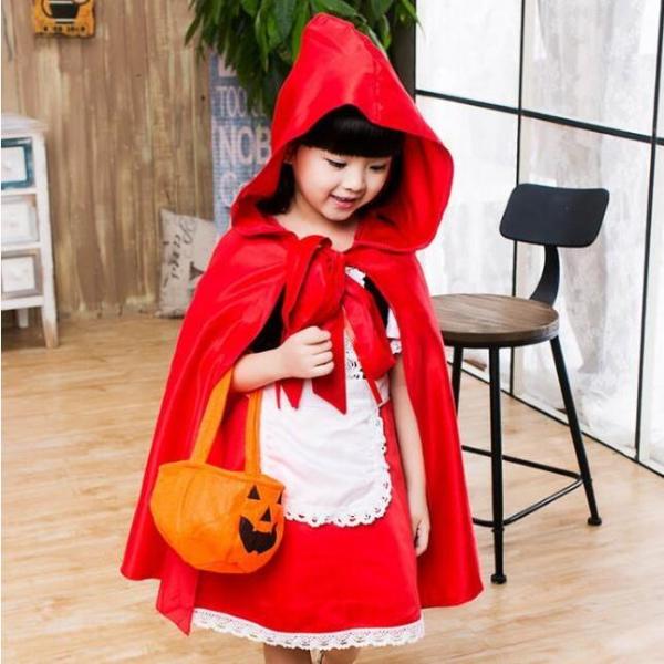 ハロウィン 衣装 子供 ハロウイン 女の子 コスプレ 仮装 コスチューム キッズ 赤ずきんちゃん 子供ドレス 赤ずきん ケープ 子供服 ワンピース