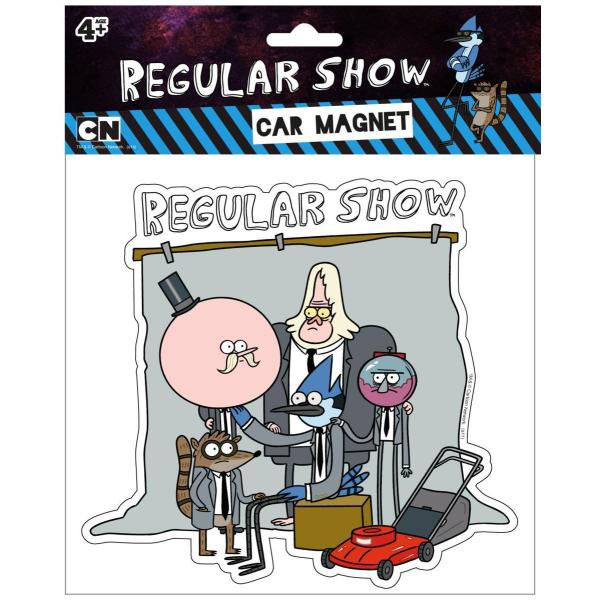 Regular Show (レギュラーSHOW〜コリない2人〜) GROUP PORTRAIT CAR MAGNET カーマグネット 磁石★
