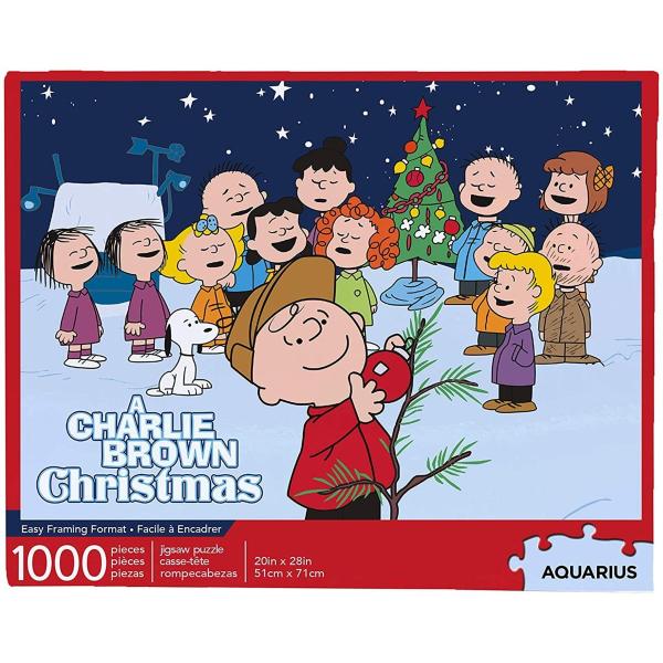 チャーリー・ブラウン クリスマス 1000ピース Amazon.com: AQUARIUS Peanuts Charlie Brown Christmas Puzzle