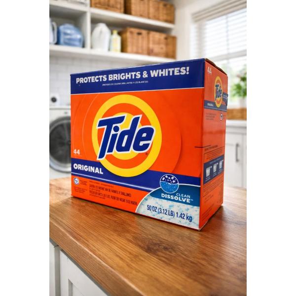 Tide タイド オリジナル he TURBO クリーンディゾルブ 粉末洗剤 50oz / 1.42kg Tide ORIGINAL ドラム式を含む全機種対応型洗濯洗剤