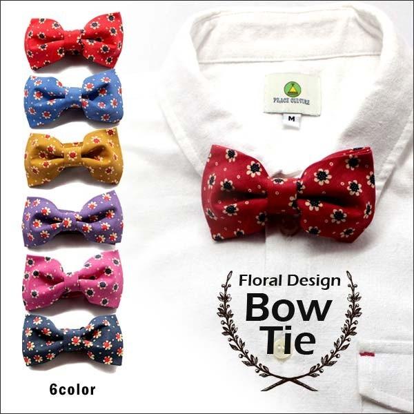 花柄 蝶ネクタイ カジュアル ネクタイ メンズ レディース キッズ 蝶ネクタイ パーティ ステージ衣装 Ti 0064 Tieマーケット 通販 Yahoo ショッピング