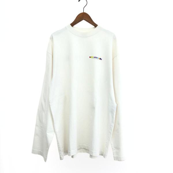Vetement ヴェトモン 長袖カットソー/MSS18TR41/18SS 良好 サイズ:L