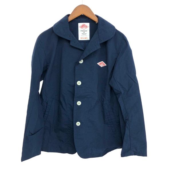 Danton ダントン ビームス別注/ナイロンジャケット サイズ:38 ロゴ