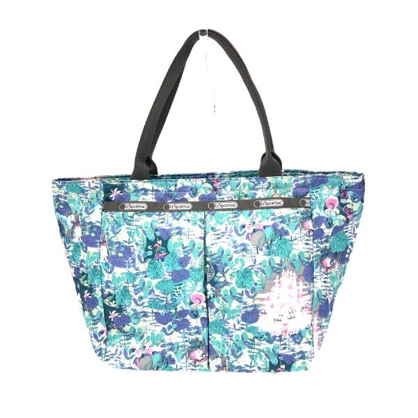 美品　レスポートサック　不思議の国のアリス LeSportsac レスポートサック トートバッグ 良好 不思議の国のアリス柄