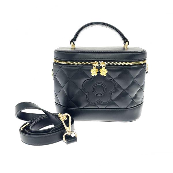 MARY QUANT マリークワント 2WAYバニティバッグ 良好 デイジー