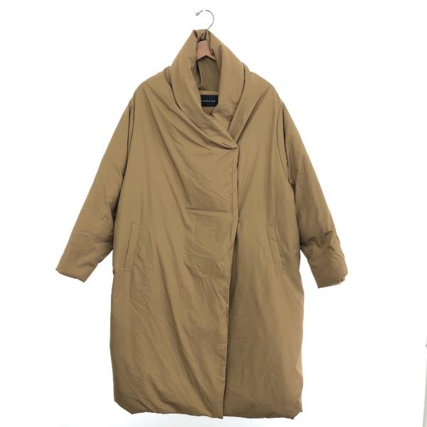 mizuiro ind ミズイロインド ドレープダウンコート 良好 定価￥52.800