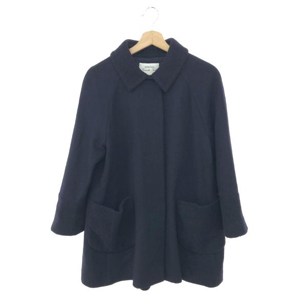 HANAE MORI ハナエモリ ミドルコート 良好 大きいサイズ:42 ウール