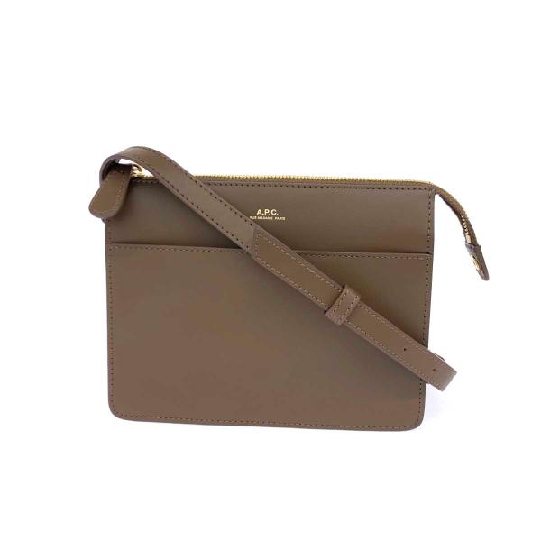 A.P.C. アーペーセー SAC ELLA MINI ショルダーバッグ 美品 ブラウン 