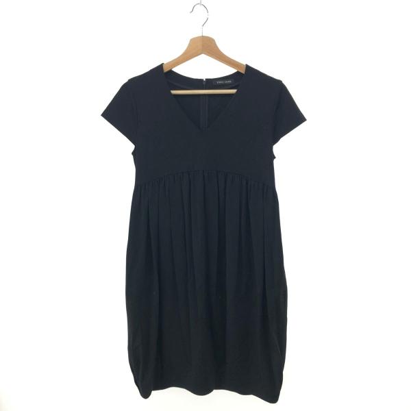 YOKOCHAN ヨーコチャン コクーンワンピース 38 YCD-14SS-096 ブラック