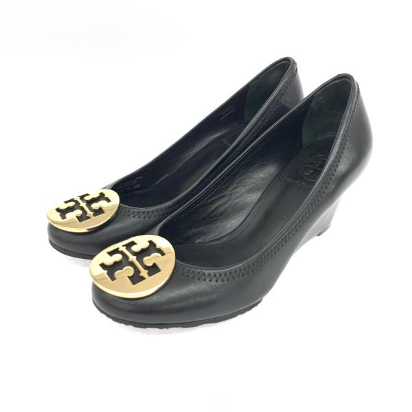 TORYBURCH トリーバーチ パンプス 5M ブラック ウェッジソール TORYBURCH トリーバーチ パンプス 5M ブラック ウェッジソール