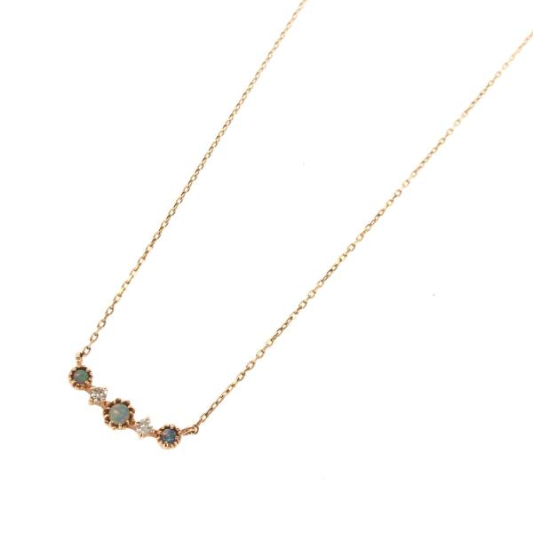 ete エテ ネックレス 良好 ゴールドカラー オパール/K10YG レディース  