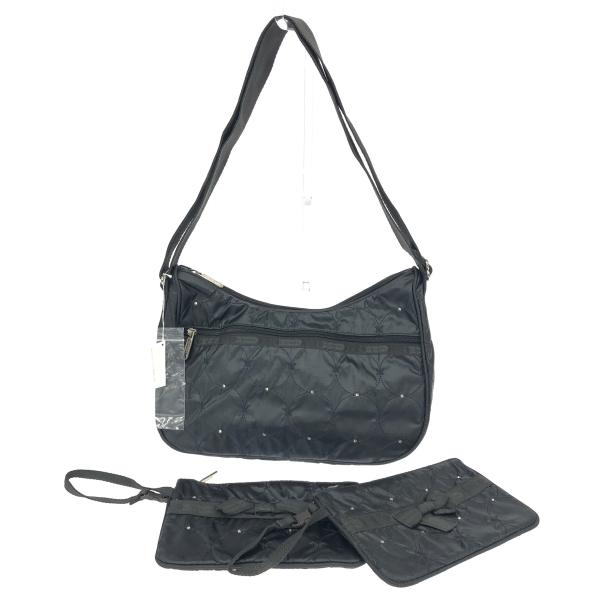 美品 LeSportsac レスポートサック スターダストポーチ スワロフスキー レスポートサック Cosmetic Clutch STARDUST 7105 LB27 les