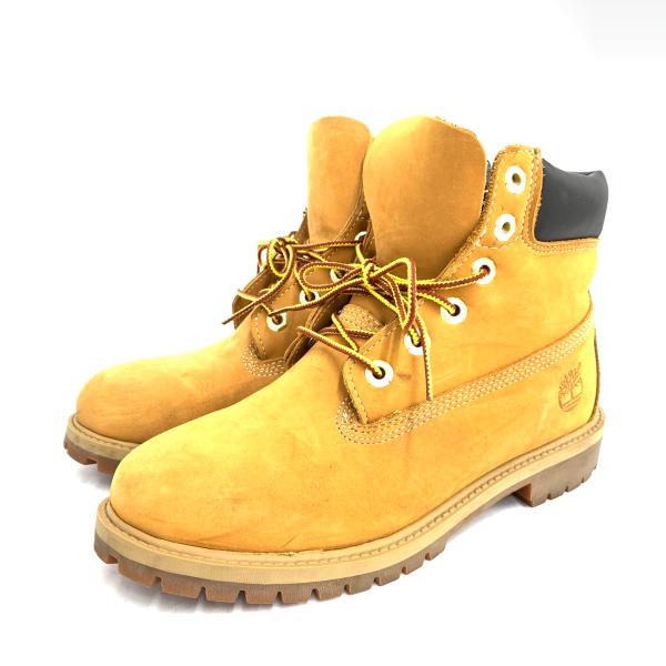 Timberland ティンバーランド イエローブーツ ブーツ 23.5 ブラウン  