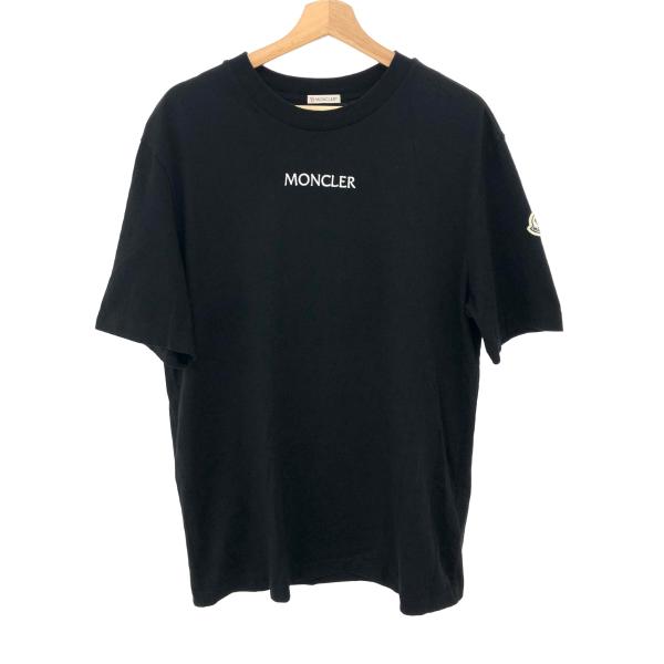 新品・超希少・日本/M】 MONCLER ブラック Tシャツ 山 (半袖)