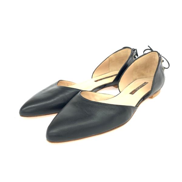 PELLICO ペリーコ フラットシューズ 美品 37 ブラック レザー