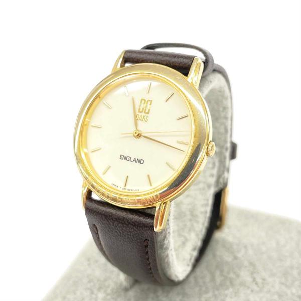 DAKS LONDON ダックスロンドン 腕時計 クォーツ C755C3 ゴールド
