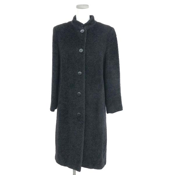 MAX MARA マックスマーラ ロングコート サイズ:36 ブラック アルパカ 