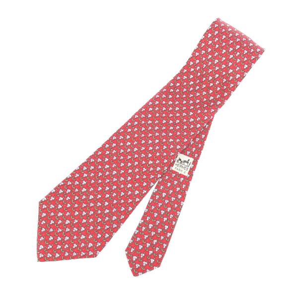エルメス　Hermes ネクタイ エルメス Hermes HERMES ネクタイ TIE 7cm フランス製 シルク