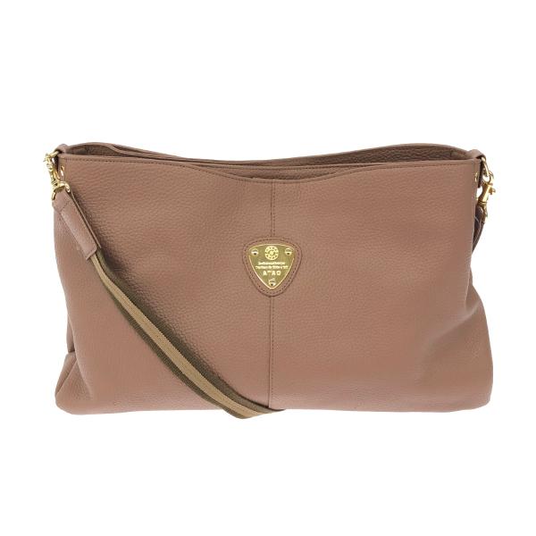 ATAO アタオ エルヴィ 2WAYハンドバッグ ピンクベージュ レザー