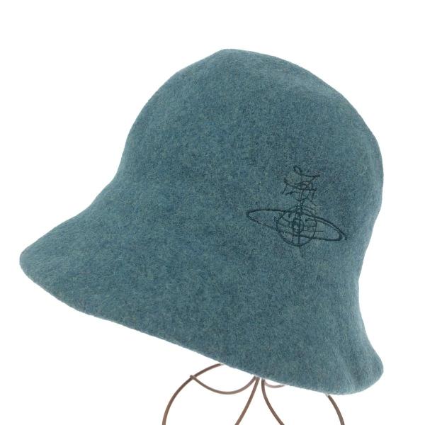 Vivienne Westwood ヴィヴィアンウエストウッド 帽子 M ブルー Vivienne Westwood ヴィヴィアンウエストウッド 帽子 M ブルー