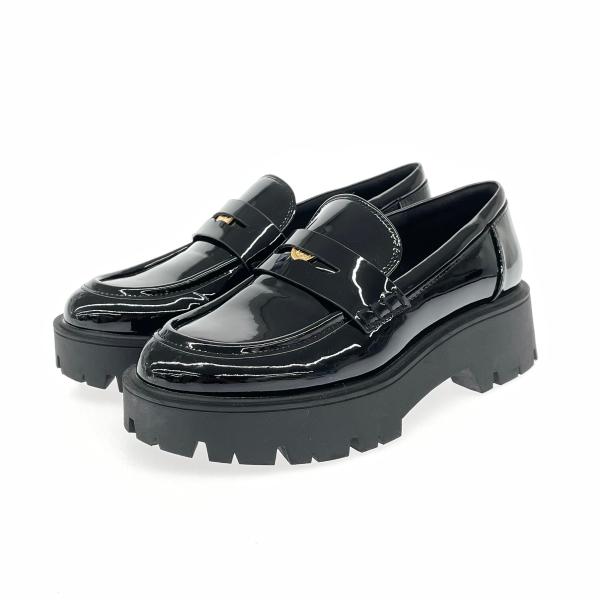 ZARA ザラ コインローファー ドレスシューズ 良好 表記サイズ:37