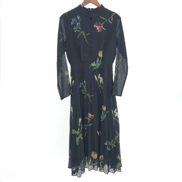 美品 アメリヴィンテージ ソフィアプリーツドレス ワンピース ブラック 1 AMERI VINTAGE アメリヴィンテージ 23SS SOFIA PLEATS DRESS