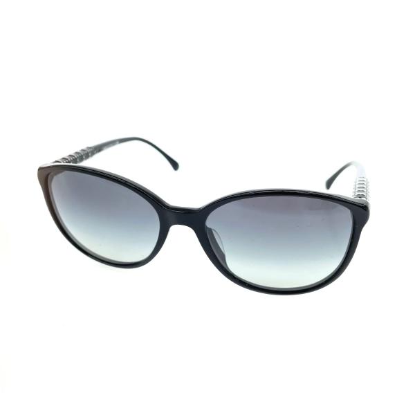 CHANEL シャネル サングラス 美品 5207A ブラック ココマーク セル