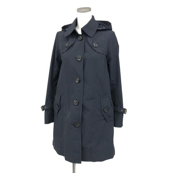 バーバリーブルーレーベル　コート　サイズ　36 バーバリー ブルーレーベル コート ブラック 36 カシミヤ混