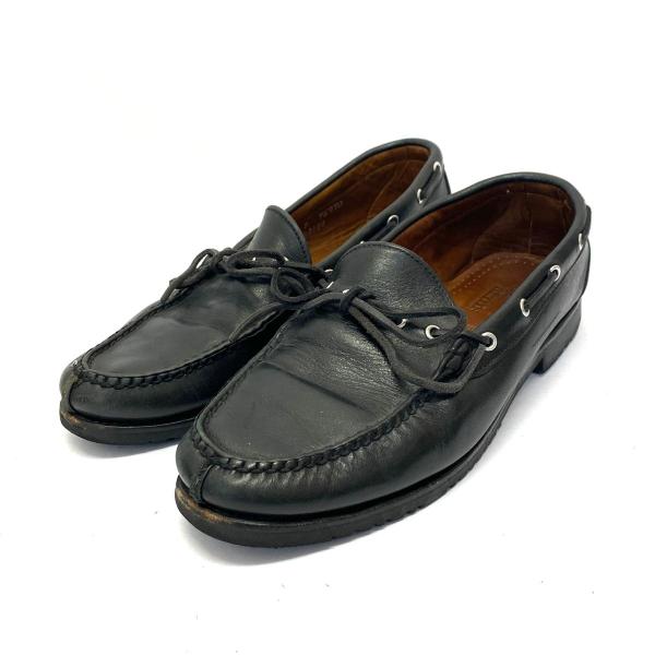 Allen Edmonds アレンエドモンズ デッキシューズ 9 ブラック Allen Edmonds アレンエドモンズ デッキシューズ 9 ブラック